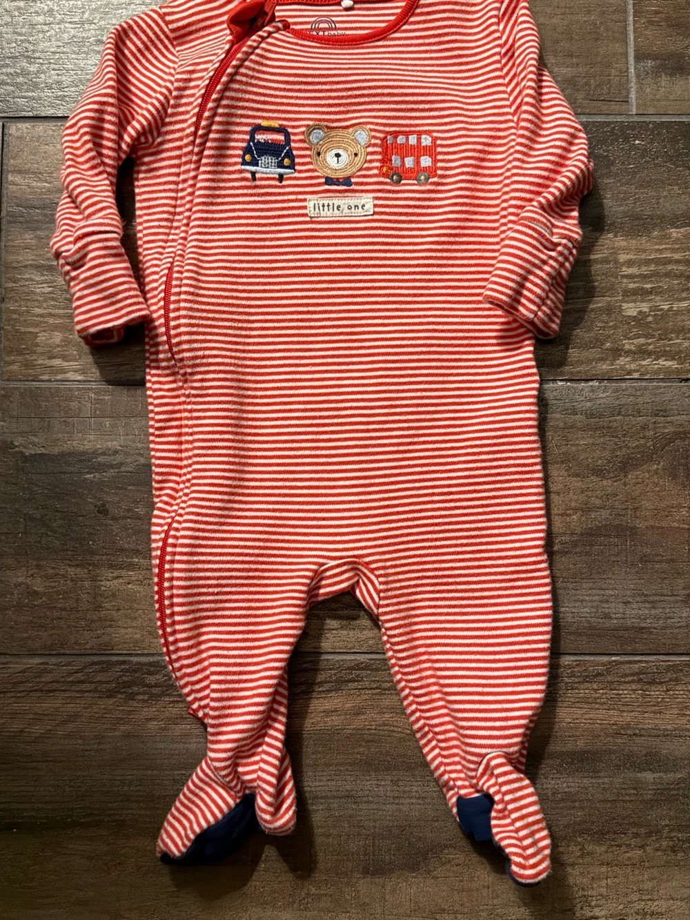 British Baby Footed-Onesies